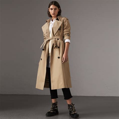 long trench coat burberry|authentic Burberry trench coat.